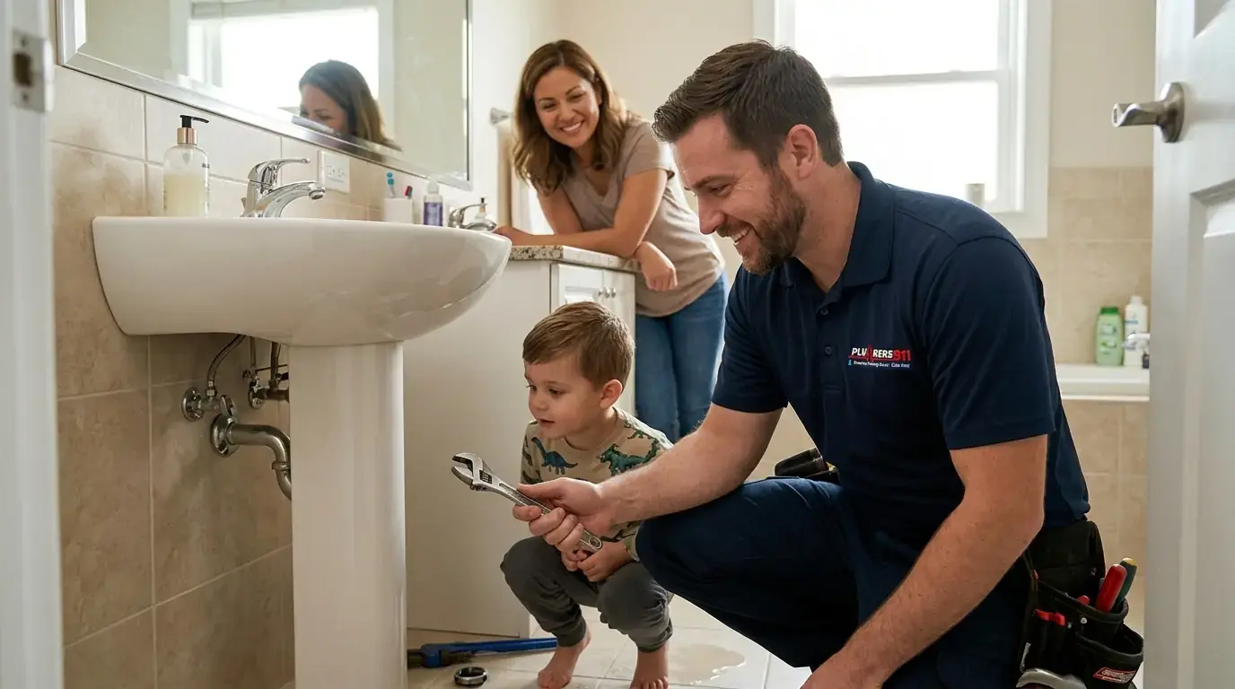 Licensed plumber at work in Kenilworth, IL